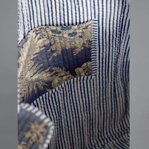 Men & Women Blue Beige Grocery Bags - Image 6