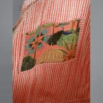 Peach Peacock Garden Shopping Carry Bag - Image 6