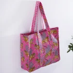 Pink Jaguar Print Soft Cotton Gift Bags - Image 2