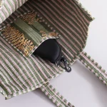 Women Tiger Print Quilted Shopping Bags - Image 4