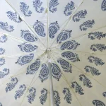 Block Paisley Printed Garden Umbrella 80" - Image 4