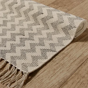 Living Hall Home Decor Block Print Cotton Yoga Mat - Image 3