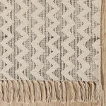 Living Hall Home Decor Block Print Cotton Yoga Mat - Image 2