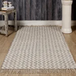 Living Hall Home Decor Block Print Cotton Yoga Mat