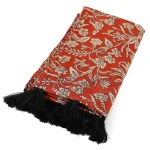 Maroon Beige Hand Block Print Scarf Neck Wraps - Image 6