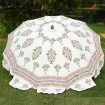 Palm Tree & Flower Print Summer Big Size Umbrella