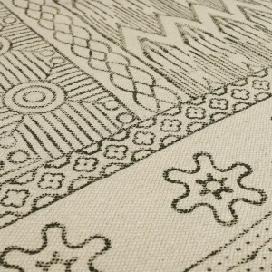 Traditional Hand Block Printed Floor Rug / Carpet - Image 3