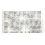 Vintage Handmade Abstract Pattern Cotton Rug Carpet - Image 2