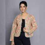 Green Machine Quilted Cotton Women Jacket - Image 6