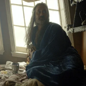 OFMD Season 2 Blue Solid Cotton Velvet Banyan Break Up Robe - Image 8