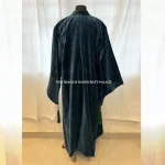 OFMD Season 2 Blue Solid Cotton Velvet Banyan Break Up Robe - Image 5
