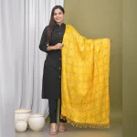 Beautiful Yellow Dupatta Gift For Women's - Image 2