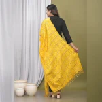 Beautiful Yellow Dupatta Gift For Women's - Image 6