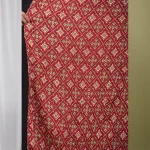 Women Maroon Chinon Silk Fabric Dupatta - Image 3