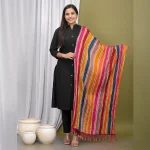 Women Multi Color Bandhej Dupatta - Image 2