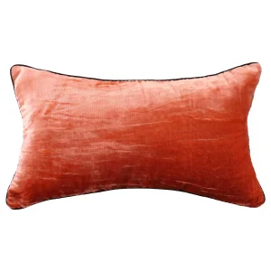 12"X20" Home Decor Terracotta Velvet Pillow Case - Image 3
