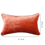 12"X20" Home Decor Terracotta Velvet Pillow Case - Image 6