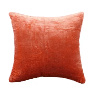 16" Luxury Terracotta Velvet Fabric Cushion Cover - Image 5