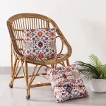 16" Soft Velvet Cushion Cover Floral Print