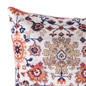 16" Soft Velvet Cushion Cover Floral Print - Image 5
