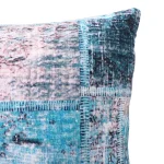 Aqua Abstract Double Sided Decorative Cushion Cover - Image 4