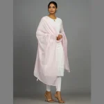 Beautiful Baby Pink Color Chanderi Silk Dupatta