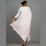 Beautiful Baby Pink Color Chanderi Silk Dupatta - Image 6