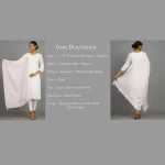 Beautiful Baby Pink Color Chanderi Silk Dupatta - Image 7
