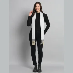 Beautiful Leopard Pattern Long Scarf (Pale Blue) - Image 5