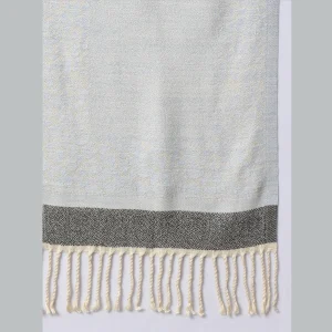 Beautiful Leopard Pattern Long Scarf (Pale Blue) - Image 7