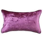 Bed Decor Solid Purple Color Pillow Set - Image 4