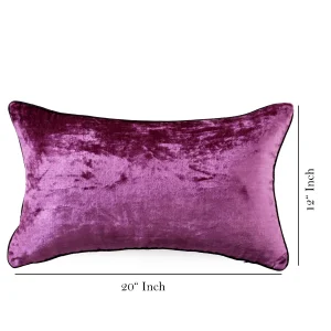 Bed Decor Solid Purple Color Pillow Set - Image 6