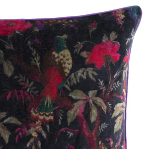 Bedroom Bed Soft Decor Cushion Cover Black Bird Print - Image 4