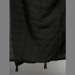Black Thread Embroidery Chanderi Silk Dupatta - Image 5
