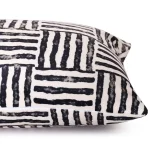 Black & White Striped Print Home Decor Sofa Pillow Covers - Image 5