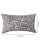 Black & White Striped Print Home Decor Sofa Pillow Covers - Image 6