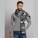 Blue Deer Muffler Perfect Gift For Men's - Image 2