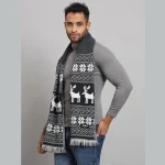 Blue Deer Muffler Perfect Gift For Men's