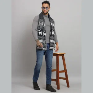 Blue Deer Muffler Perfect Gift For Men's - Image 4