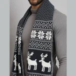Blue Deer Muffler Perfect Gift For Men's - Image 5