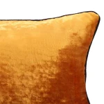 Home Bed Decor Solid Mustard Pillow Cover - Image 4