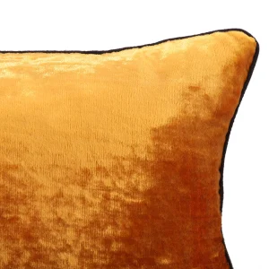 Home Bed Decor Solid Mustard Pillow Cover - Image 4