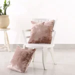 Home, Office, Car, Decor Rose Gold Velvet Cushion Covers 16"