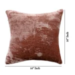 Home, Office, Car, Decor Rose Gold Velvet Cushion Covers 16" - Image 6