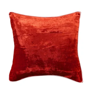 Home Sofa Decor Rust Velvet Cushion Covers 16" - Image 3