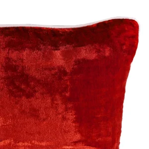 Home Sofa Decor Rust Velvet Cushion Covers 16" - Image 4