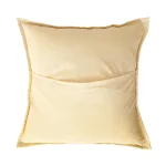 Indian Beige Cotton Shape Cushion Cover - Image 5