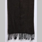 Men Self-Design Woollen Muffler (Brown) - Image 6