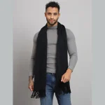 Men's Green Casual Winter Muffler