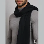 Men's Green Casual Winter Muffler - Image 5